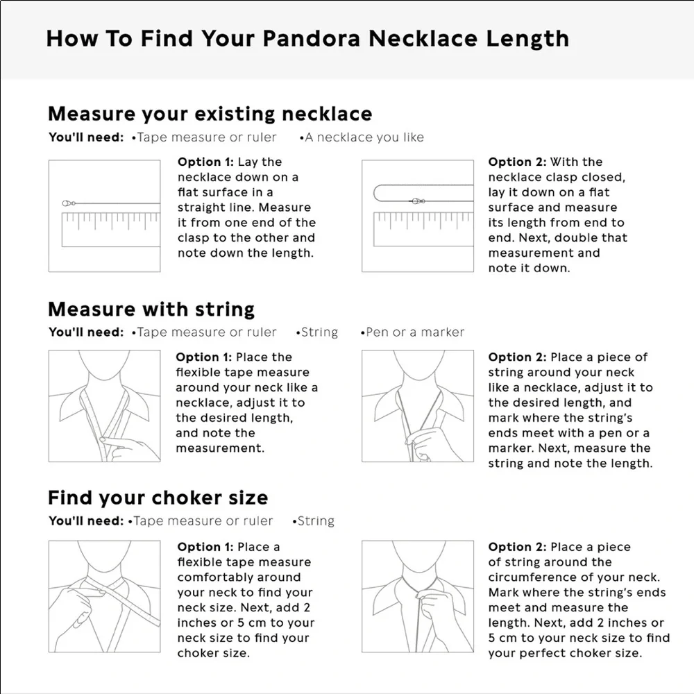 Authentic Pandora Halo Square Sparkle Necklace with Tissue paper NWT! - Picture 5 of 6